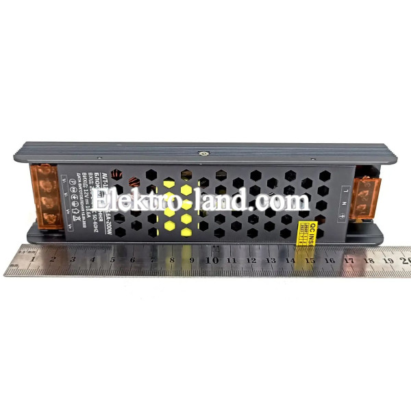 Блок питания 200W AVT-200-12V-16.7A мини (150Вт 12В 16.7А) компактный для светодиодной LED ленты, модулей, линеек